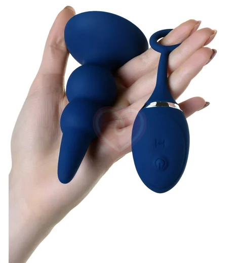 Рельефная анальная вибропробка O'Play Prime с пультом фото 2