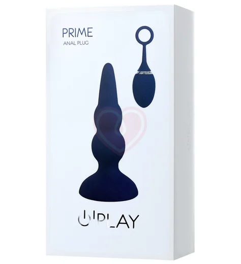 Рельефная анальная вибропробка O'Play Prime с пультом фото 6