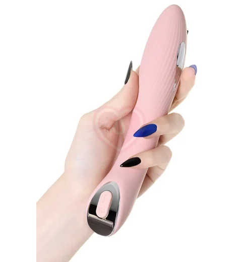 Вибратор для точки G с электростимуляцией Physics Tesla G-point розовый фото 3