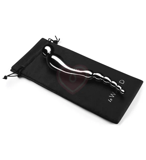 Рельефный стимулятор из стали Le Wand Swerve фото 4