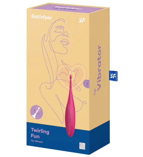 Точечный вибратор Satisfyer Twirling Fun розовый фото 2