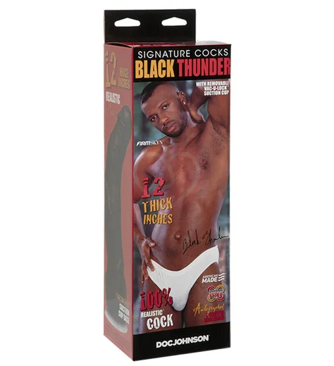 Копия огромного фаллоса порноактера Black Thunder фото 2
