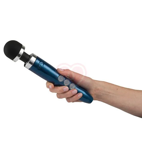 Вибромассажёр Doxy Die Cast 3 Rechargeable синий фото 3