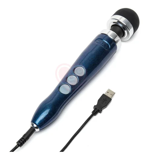 Вибромассажёр Doxy Die Cast 3 Rechargeable синий фото 4