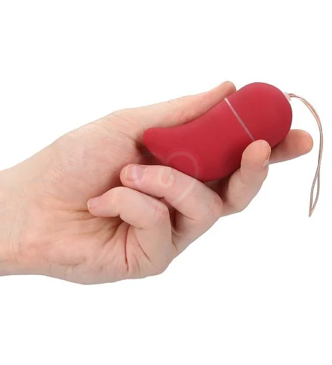 Виброяйцо с пультом управления Medium Wireless Vibrating G-Spot Egg красное фото 2