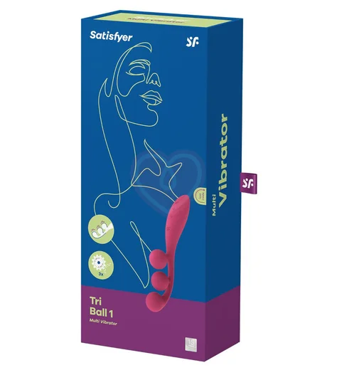 Вибратор с тремя шариками Satisfyer Tri Ball 1 розовый фото 5