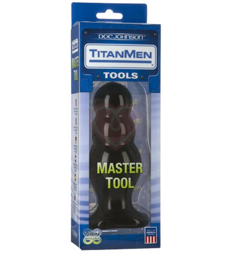 Мужской анальный стимулятор Titanmen Tools Master #4 чёрный фото 2