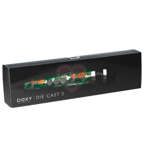 Вибромассажёр Doxy Die Cast 3 Ананасы фото 3
