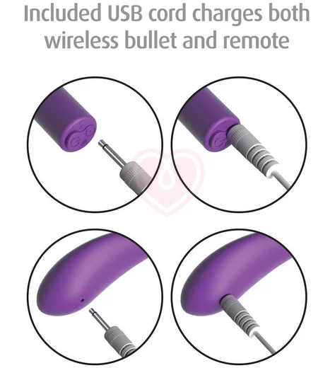Набор с вибропулей и пультом Cheeky Panty Thrill-Her фиолетовый фото 3