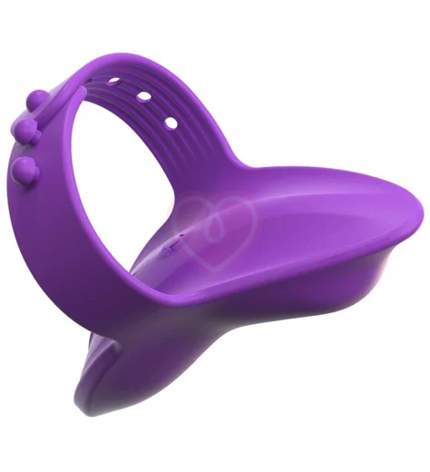 Вибратор на пальцы с пульсацией Her Finger Vibe фиолетовый фото 5