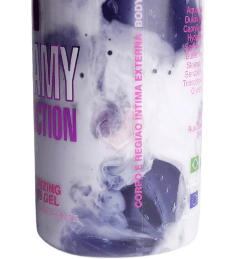 Увлажняющий крем-гель для тела Intt Creamy Attraction Blackberry с ароматом ежевики 100 мл фото 2