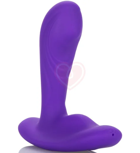 Стимулятор простаты с массирующей головкой и пультом Silicone Pinpoint Pleaser фото 2