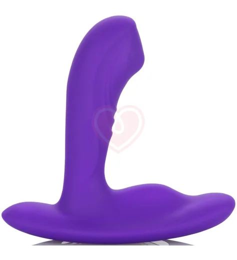 Стимулятор простаты с массирующей головкой и пультом Silicone Pinpoint Pleaser фото 6