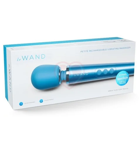 Массажёр Le Wand Petite Rechargeable лазурный фото 5