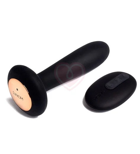 Вибратор с нагревом и дистанционным пультом Svakom Primo чёрный фото 4