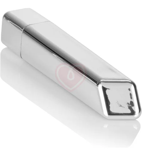 Вибропуля Kroma Mini Bullet Vibrator серебряная фото 2