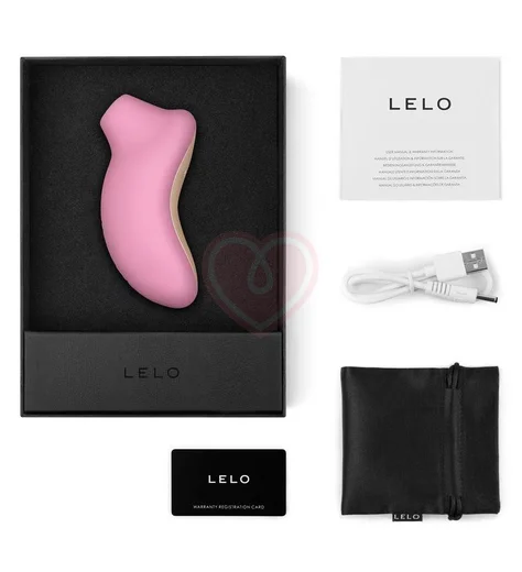 Клиторальный вакуумно-звуковой массажёр Lelo Sona розовый фото 3