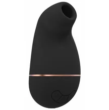 Бесконтактный клиторальный стимулятор Irresistible Kissable чёрный