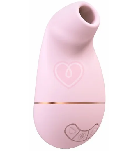 Бесконтактный клиторальный стимулятор Irresistible Kissable розовый фото 1