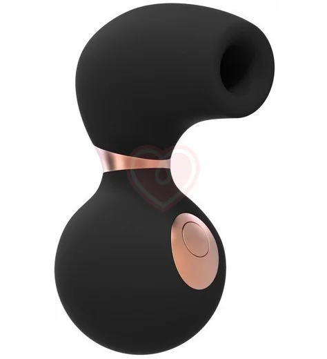 Клиторальный стимулятор с вибрацией Irresistible Invincible чёрный фото 1