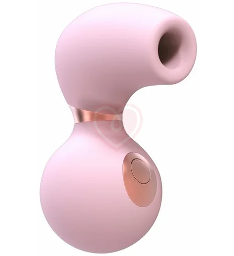 Клиторальный стимулятор с вибрацией Irresistible Invincible розовый фото 1