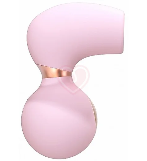 Клиторальный стимулятор с вибрацией Irresistible Invincible розовый фото 3