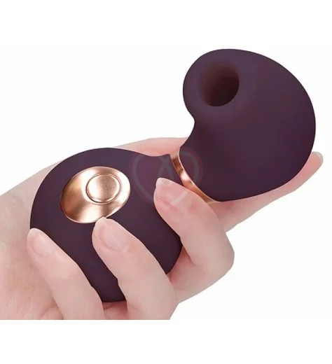 Клиторальный стимулятор с вибрацией Irresistible Invincible фиолетовый фото 4