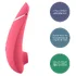 Бесконтактный клиторальный стимулятор Womanizer Premium 2 розовый фото 4