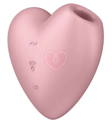 Вакуумный вибростимулятор Satisfyer Cutie Heart розовый фото 1