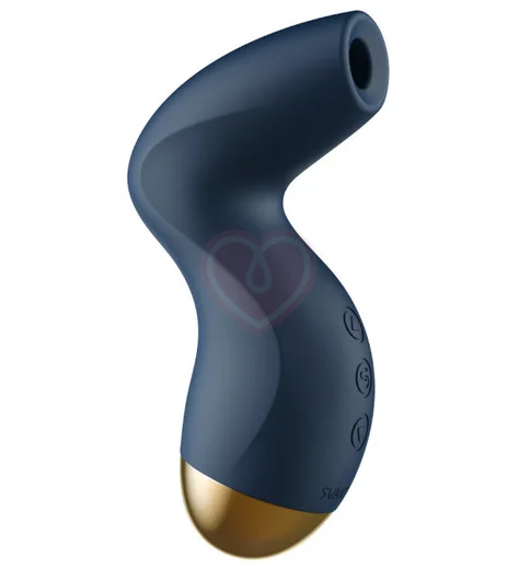 Вакуумный клиторальный стимулятор Svakom Pulse Pure синий фото 1