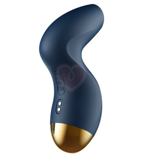 Вакуумный клиторальный стимулятор Svakom Pulse Pure синий фото 2