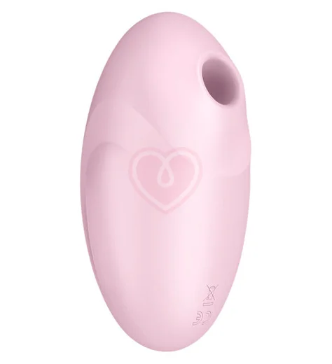 Вакуумный стимулятор с вибрацией Satisfyer Vulva Lover 3 розовый фото 1