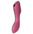 Вакуумный вибростимулятор Satisfyer Curvy Trinity 3 бордовый фото 1