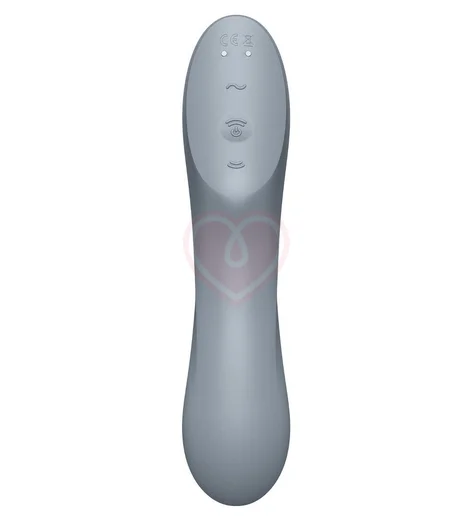 Вакуумный вибростимулятор Satisfyer Curvy Trinity 3 серый фото 4