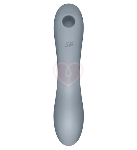 Вакуумный вибростимулятор Satisfyer Curvy Trinity 3 серый фото 5