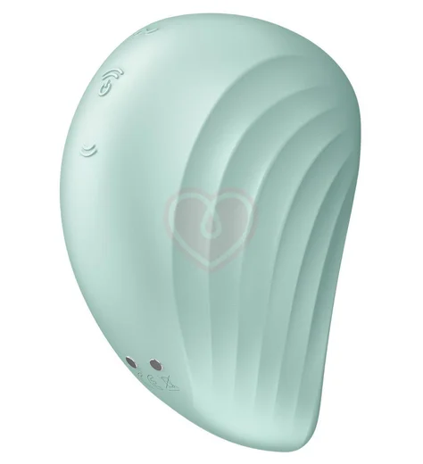 Вакуумный вибростимулятор Satisfyer Pearl Diver мятный фото 4