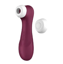 Вакуумный стимулятор с вибрацией Satisfyer Pro 2 Generation 3 бордовый