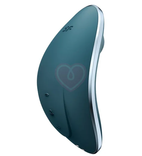 Вакуумный вибростимулятор Satisfyer Vulva Lover 1 тёмно-бирюзовый фото 3