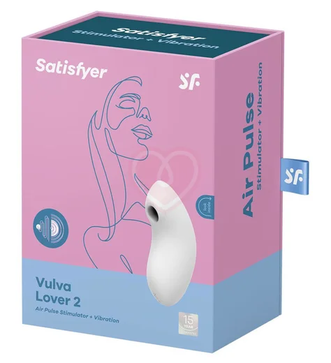 Вакуумно-волновой вибростимулятор Satisfyer Vulva Lover 2 белый фото 5