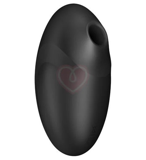 Вакуумный стимулятор с вибрацией Satisfyer Vulva Lover 3 чёрный фото 1