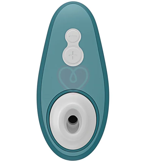 Вакуумный клиторальный стимулятор Womanizer Liberty 2 бирюзовый фото 2