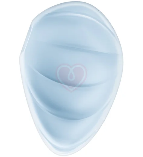 Вакуумный вибростимулятор Satisfyer Cloud Dancer голубой фото 3