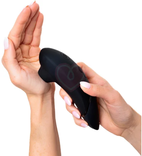 Бесконтактный клиторальный стимулятор Womanizer Next черный фото 6
