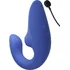 Вибратор для зоны G c бесконтактной стимуляцией клитора Womanizer Blend голубой фото 7