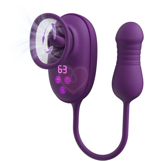 Вакуумный стимулятор клитора Amovibe Nebula Orbit с ротацией и вибрацией фото 10