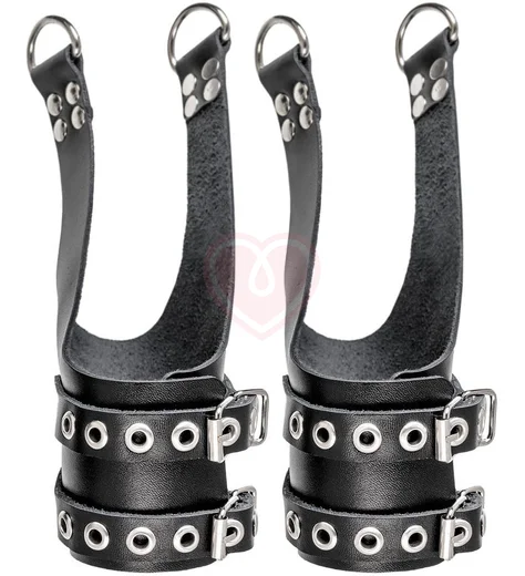 Кожаные наручники для подвешивания Crazy Handmade фото 1