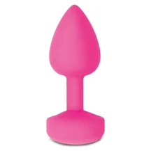 Анальная пробка с вибрацией Gvibe Gplug S малая розовая