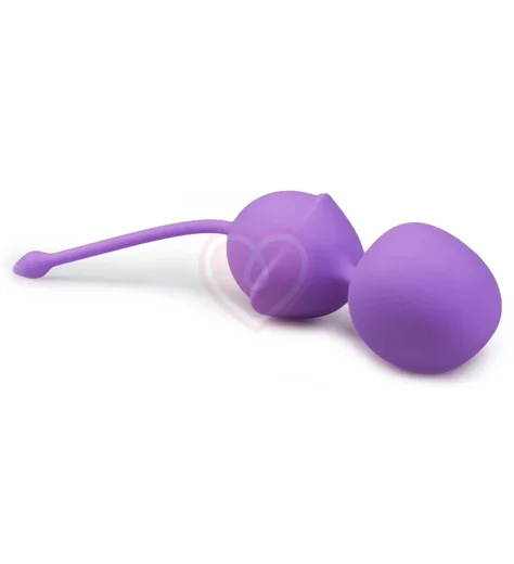 Вагинальные шарики Jiggle Mouse фиолетовые фото 2