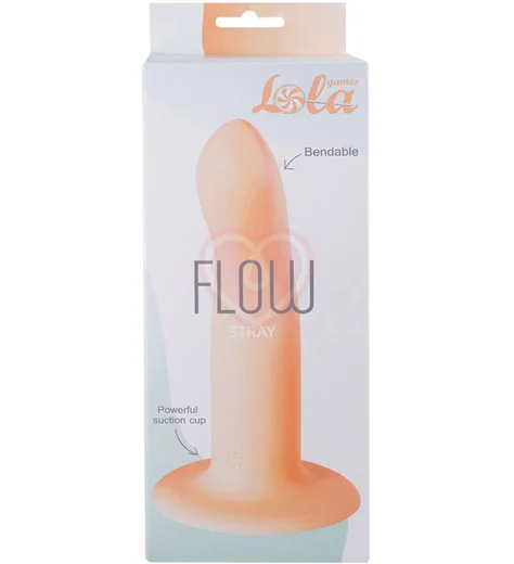 Фаллоимитатор на присоске Flow Stray Flesh 15 см телесный фото 2