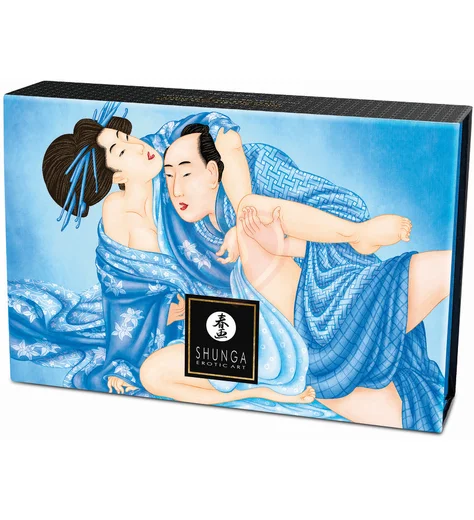 Массажная пудра с перышком Shunga Kissable Massage Powder Кокосовое волнение фото 6